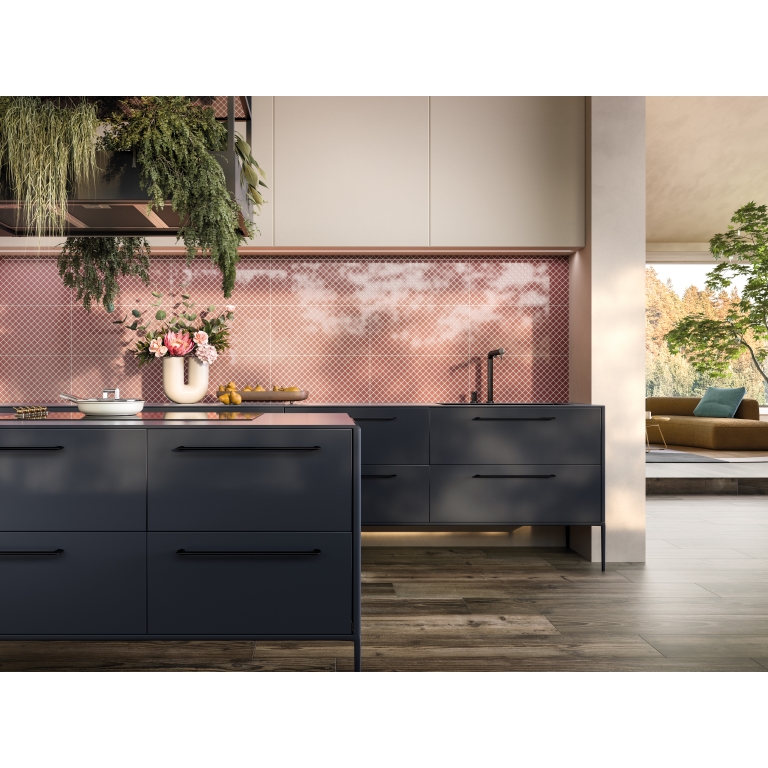 VECTORA - 12X24, PINK, GLOSSY